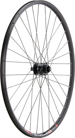 Gravel 1 Disc Center Lock 28" Laufrad - Werkstattverpackung - schwarz/28" VR Nabendynamo Shutter Precision