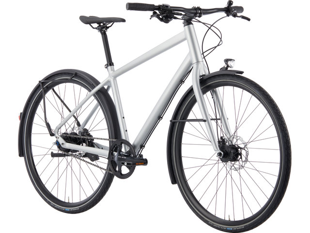 Bicicleta para hombre Modell 1.2 - aluminio blanco/S