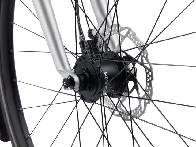 Bicicleta para hombre Modell 1.2 - aluminio blanco/S