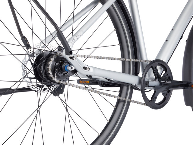 Bicicleta para hombre Modell 1.2 - aluminio blanco/S