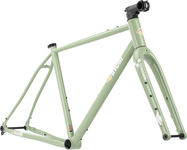 Cinelli Speciale Gravel Rahmenkit - agave | M | 1 1/8" - 1,5" tapered | 29"