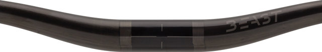 BEAST Components Guidon Courbé en Carbone IR 31.8 25 mm Riser Bar - carbone UD-noir/800 mm 8°