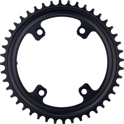 Wolf Tooth Components Plateau 110 BCD Asymmetric 4 bras Shimano GRX pour Chaîne HG+ 12 vit. - black/44 dents