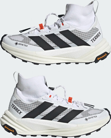 adidas Outdoor TERREX Freehiker 3 Ultra GTX Hiking Shoes - ftwwht cblack owhite | 42 2/3