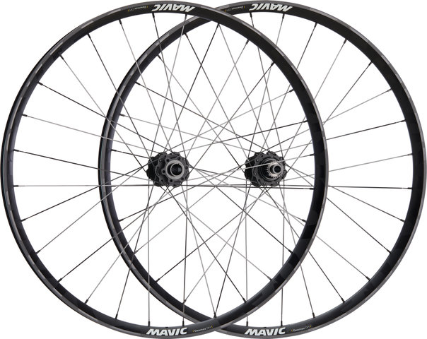 Mavic Juego de ruedas Deemax DH Disc 6 agujeros 29" Boost - negro/29" Juego (RD 20x110 Boost + RT 12x148 Boost) Shimano Micro Spline