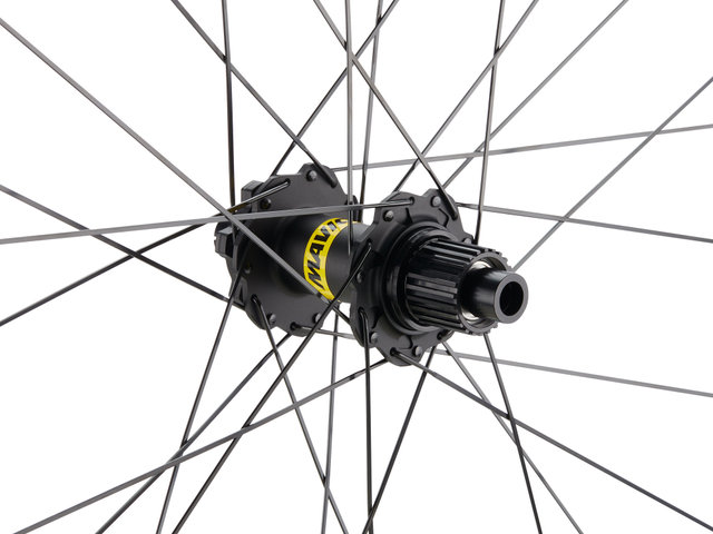 Mavic Deemax DH Disc 6-Loch 29" Boost Laufradsatz - schwarz/29" Satz (VR 20x110 Boost + HR 12x148 Boost) Shimano Micro Spline