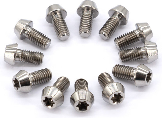 77designz Vis de fixation en titane pour disques de frein - natural | 10 mm