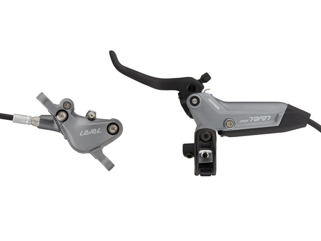 SRAM Frein à Disque Level Bronze Stealth 2-Piston - blast dark polar anodized/roue avant