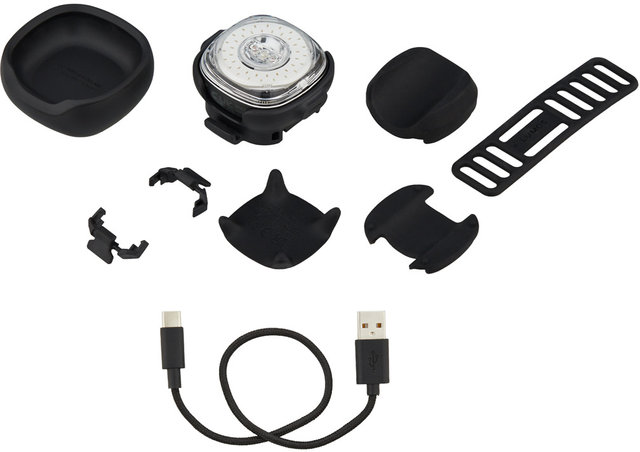 Ultra Fly MIPS Helmet + Firefly LED Helmet Light Bundle - stealth black/54-61