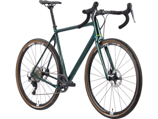 NEW U.P. bc Edition 28" Carbon Gravelbike - british racing green/L