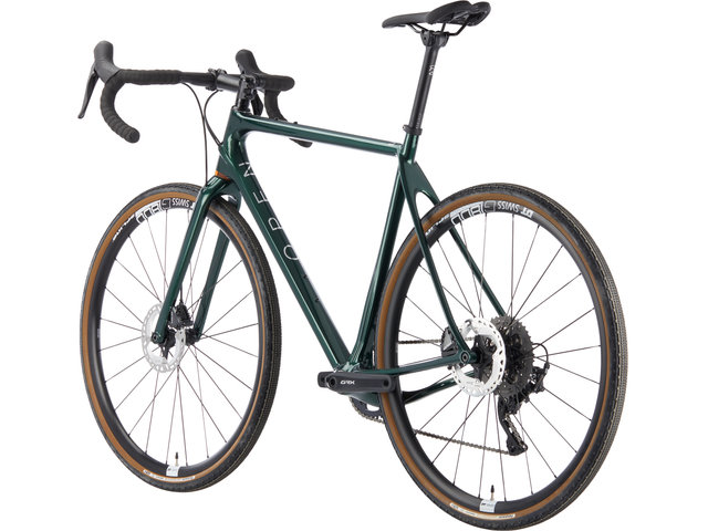 NEW U.P. bc Edition 28" Carbon Gravelbike - british racing green/L