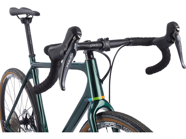 NEW U.P. bc Edition 28" Carbon Gravelbike - british racing green/L
