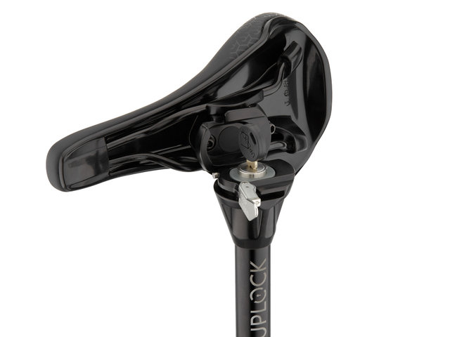 UPLOCK Tige de Selle avec Antivol Pliant - noir/27,2 mm / 450 mm / SB 10 mm