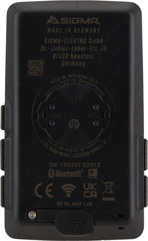Sigma ROX 12.1 Evo GPS Trainingscomputer + Sensor Set - grau/universal