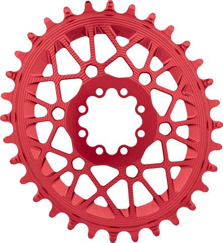 Plato Oval T-Type para SRAM Transmission 3 mm Offset - red/32 dientes