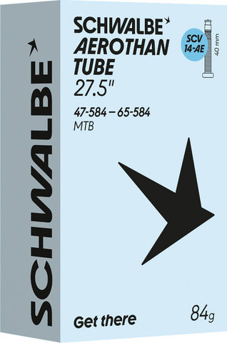 Schwalbe Chambre à Air 14-AE Aerothan SCV pour 27,5" - universal | 47-584 à 65-584 | SCV (Schwalbe Clik Valve) | 40 mm