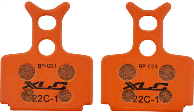 XLC Pastillas de frenos Disc BP-O31 para Formula Mega One, R, RX - naranja/orgánico