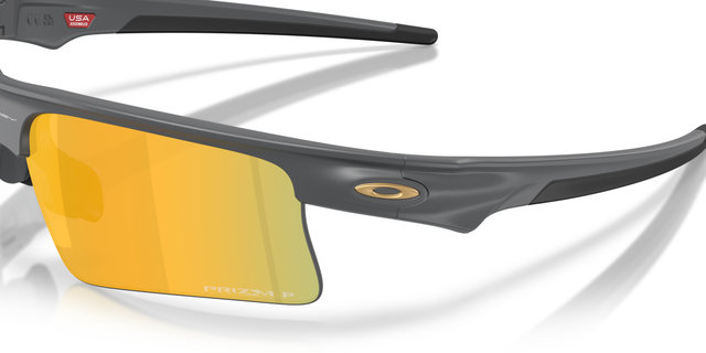 Oakley Bisphaera Speed Sports Glasses - matte carbon | prizm 24k polarized