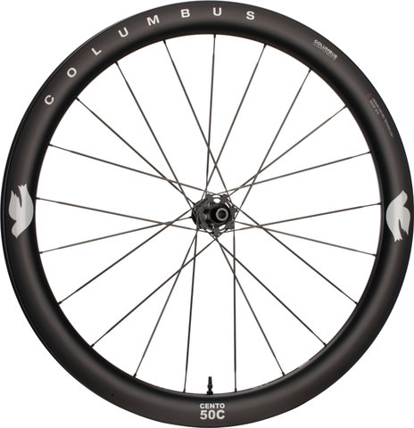 Columbus Cento 50C Wheelset - silver team edition | Shimano Road | 142 mm | Non Boost | Non Boost | 28" | 100 mm