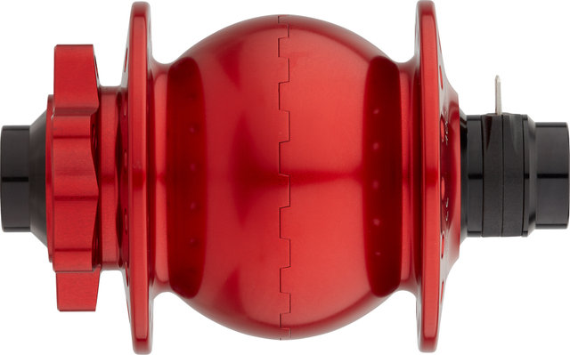 SON Moyeu à Dynamo 28 15 110 Boost Disc 6 trous - rouge/32 trous