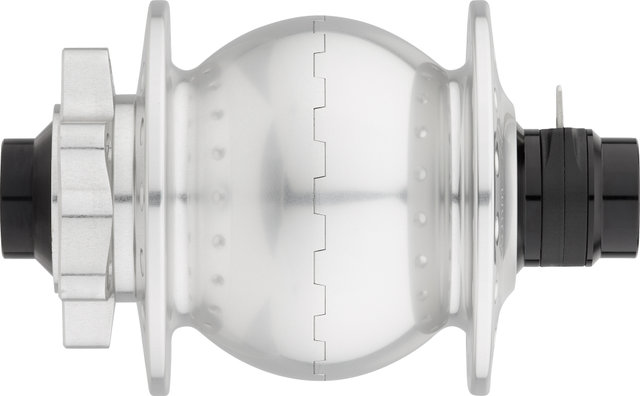 28 15 110 Boost Disc 6-Loch Nabendynamo - silber-eloxiert/32 Loch