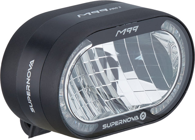 Supernova M99 Pro 2 LED E-Bike 25 Frontlicht mit StVZO-Zulassung - schwarz/3000 Lumen