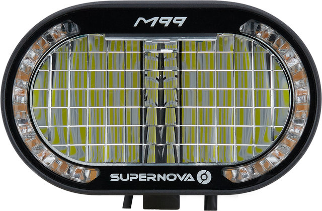 Supernova Luz delantera M99 Pro 2 LED E-Bike 25 con aprobación StVZO - negro/3000 lúmenes