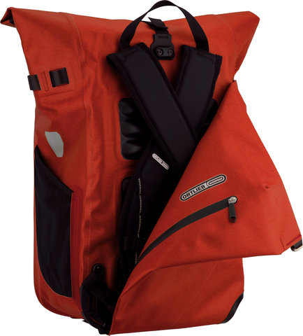 ORTLIEB Vario PS QL2.1 26 L Rucksack-Fahrradtasche Hybrid - rooibos/26 Liter