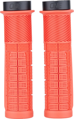 OneUp Components Thick Lock-On Handlebar Grips - red/138 mm