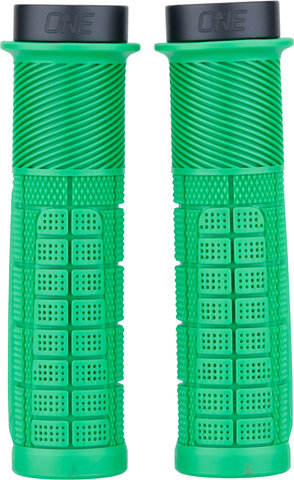 OneUp Components Thick Lock-On Lenkergriffe - green/138 mm