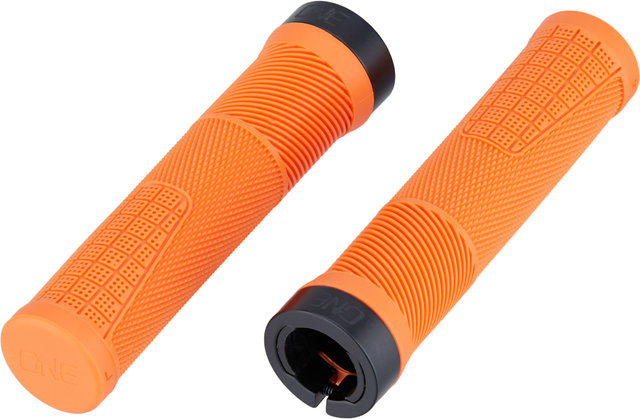 OneUp Components Thin Lock-On Lenkergriffe - orange/138 mm