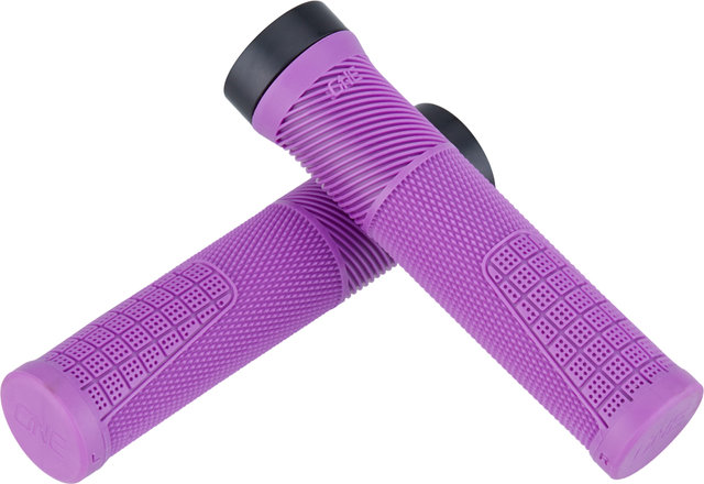 OneUp Components Thin Lock-On Handlebar Grips - purple/138 mm