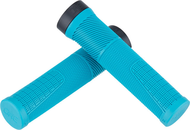 OneUp Components Thin Lock-On Lenkergriffe - turquoise/138 mm