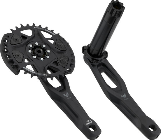 SRAM X0 Eagle Transmission T-Type DUB DM 12-speed Crankset - 2024 Model - black/170.0 mm 32 tooth