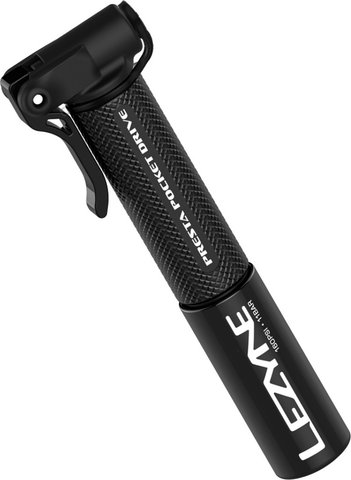 Lezyne Mini pompe Presta Pocket Drive - noir-doré