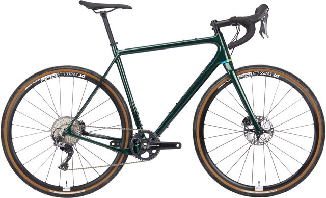 OPEN Vélo de Gravel en Carbone NEW U.P. bc Edition 28" - british racing green/L