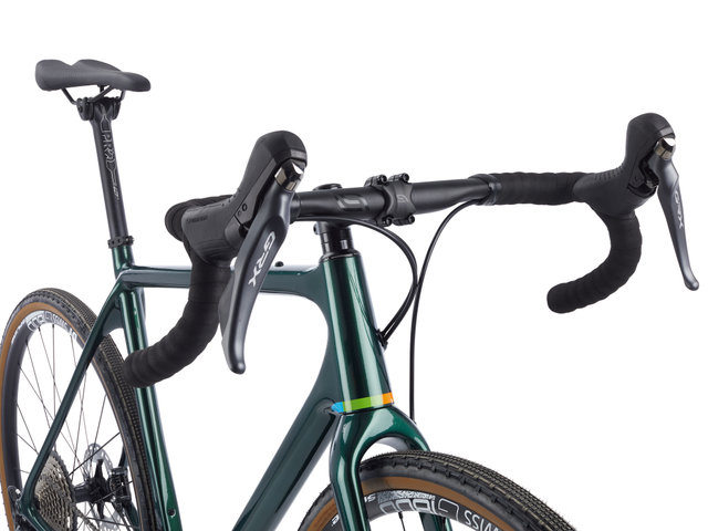 OPEN Vélo de Gravel en Carbone NEW U.P. bc Edition 28" - british racing green/L