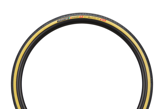 Challenge Almanzo Pro 28" Folding Tyre - black-brown/33-622 (700x33c)