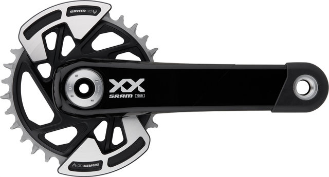 SRAM Juego de bielas XX Eagle Transmission T-Type DUB DM 12 vel. Carbon - black/175,0 mm 32 dientes