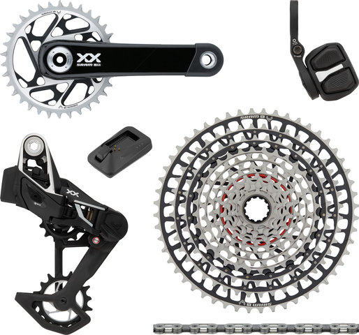 SRAM XX SL Eagle Transmission AXS 1x12-speed Groupset - black/175.0 mm 34 teeth, 10-52