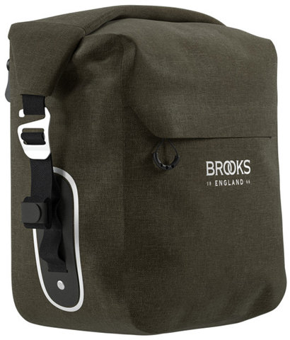 Brooks Sacoche pour Porte-Bagages Scape Pannier Small - mud green/13 litres