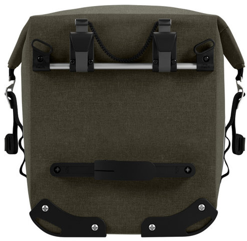 Brooks Scape Pannier Small - mud green/13 litres