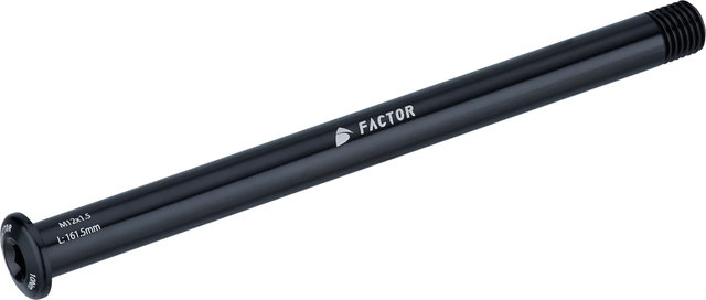 Factor Axe Traversant Arrière E-Thru 12 x 161,5 mm pour O2 / OSTRO Disc - universal/12 x 142 mm, 1,5 mm, 161,5 mm