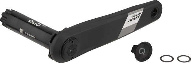 SRAM Kit de actualización Apex AXS Wide DUB Powermeter - black/172,5 mm
