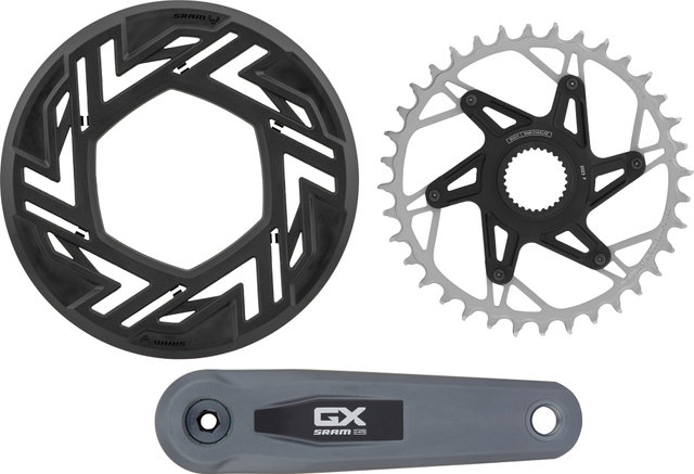 SRAM GX Eagle Transmission AXS 1x12-fach E-MTB Gruppe für Bosch - dark polar/160,0 mm 36 Zähne, 10-52