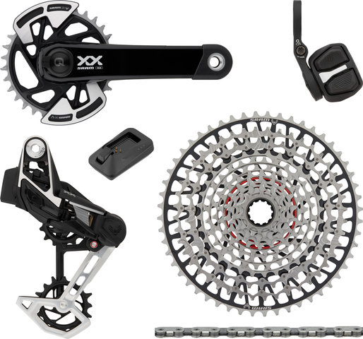 SRAM XX Eagle Transmission AXS Powermeter 1x12-fach Gruppe - black/175,0 mm 32 Zähne, 10-52