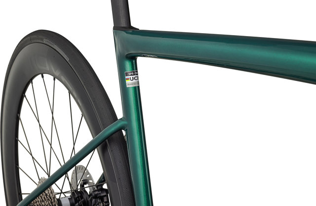 Specialized Bici de ruta Tarmac SL8 Pro Shimano Di2 Carbon - gloss pine green metallic-white/54 cm