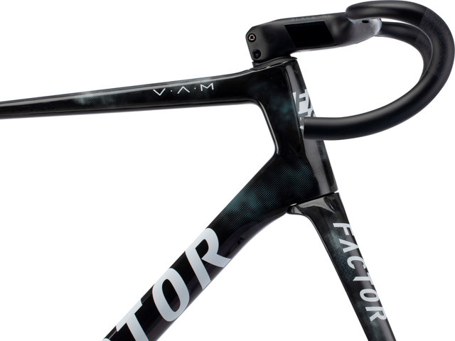 Factor O2 V.A.M. Disc T47a Shimano Carbon Frameset - 2023 Model - storm/54 cm, 120 mm x 40 cm, SB 0 mm