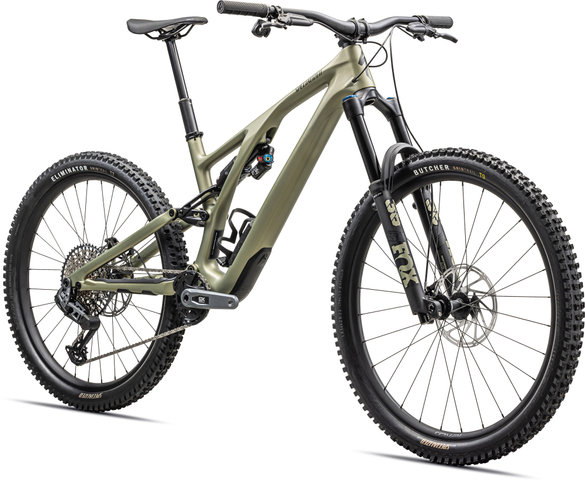 Specialized Stumpjumper EVO Expert Carbon 29"/27,5" Mountainbike Modell 2024 - satin metallic spruce-dark moss/S4