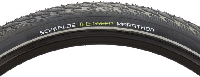 Schwalbe Green Marathon Performance ADDIX Eco GreenGuard E-50 26" Wired Tyre - black-reflective/26x1.75 (47-559)